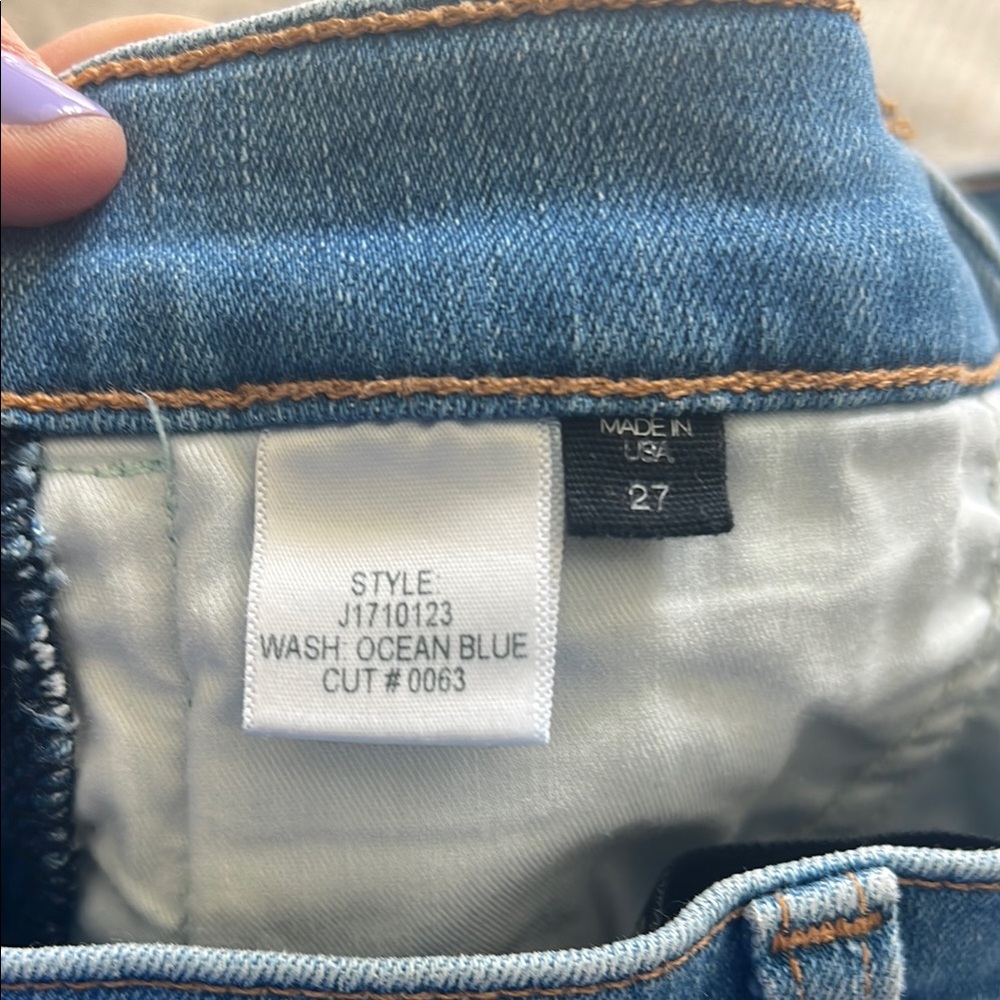 Veronica Beard Blue Boot Cut Jeans - Picture 6 of 8